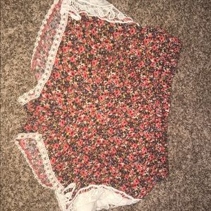 Floral shorts